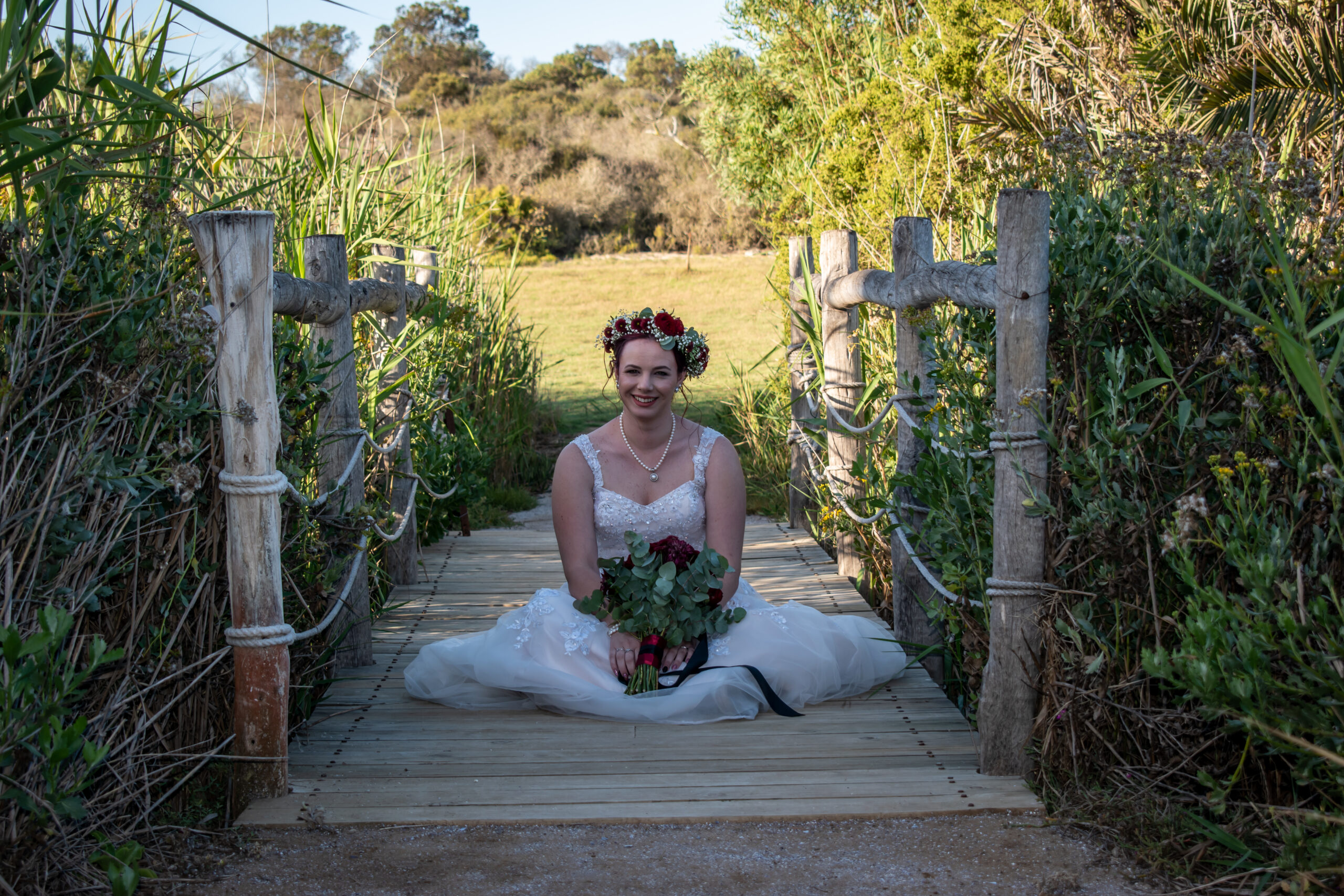 Bride on a Bridge